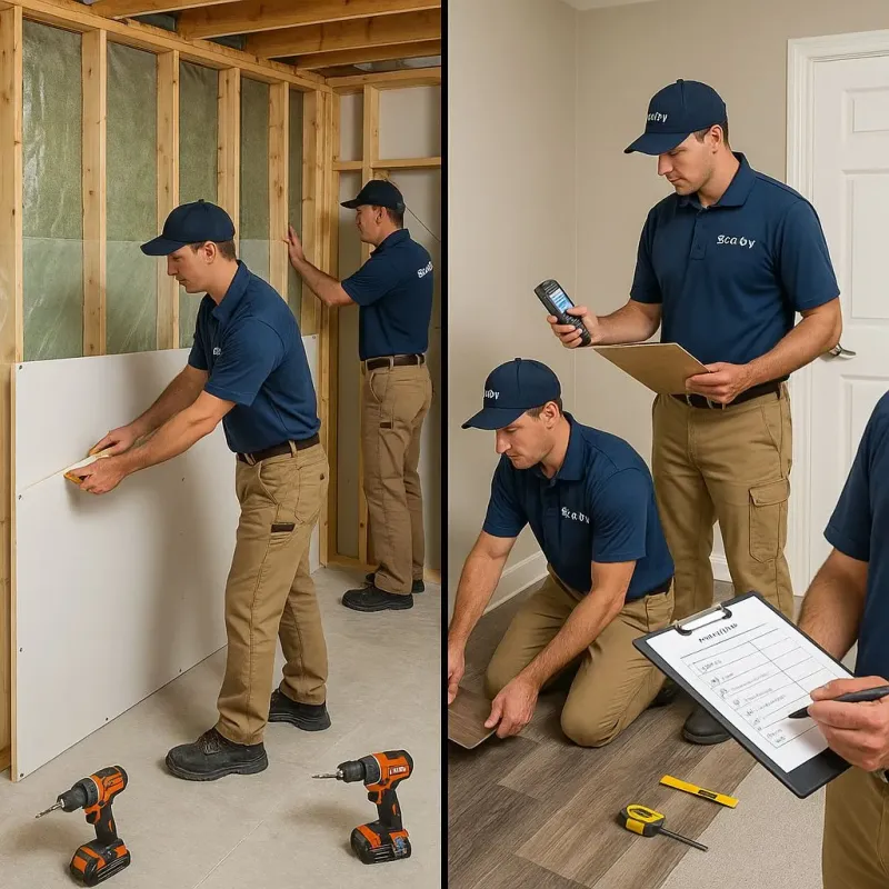Repairs and Reconstruction process in Oklahoma City, OK